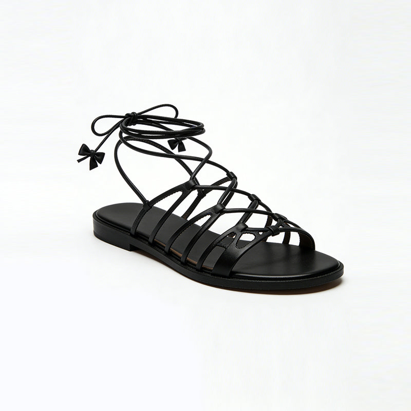 Women's Unique Fashion Casual Comfort Square Toe Flat Sandals