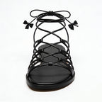 Women's Unique Fashion Casual Comfort Square Toe Flat Sandals