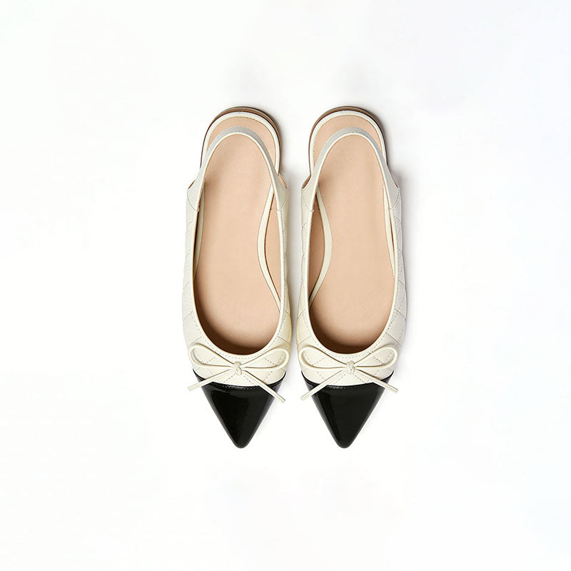 Women's Slingback Flats Elegant Multi Occasion Commuter Date Shoes