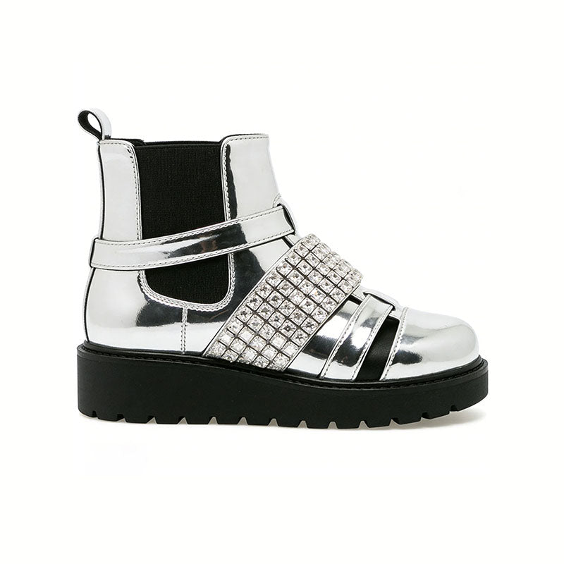 Exquisite And Fashionable Platform Women's Low Boots