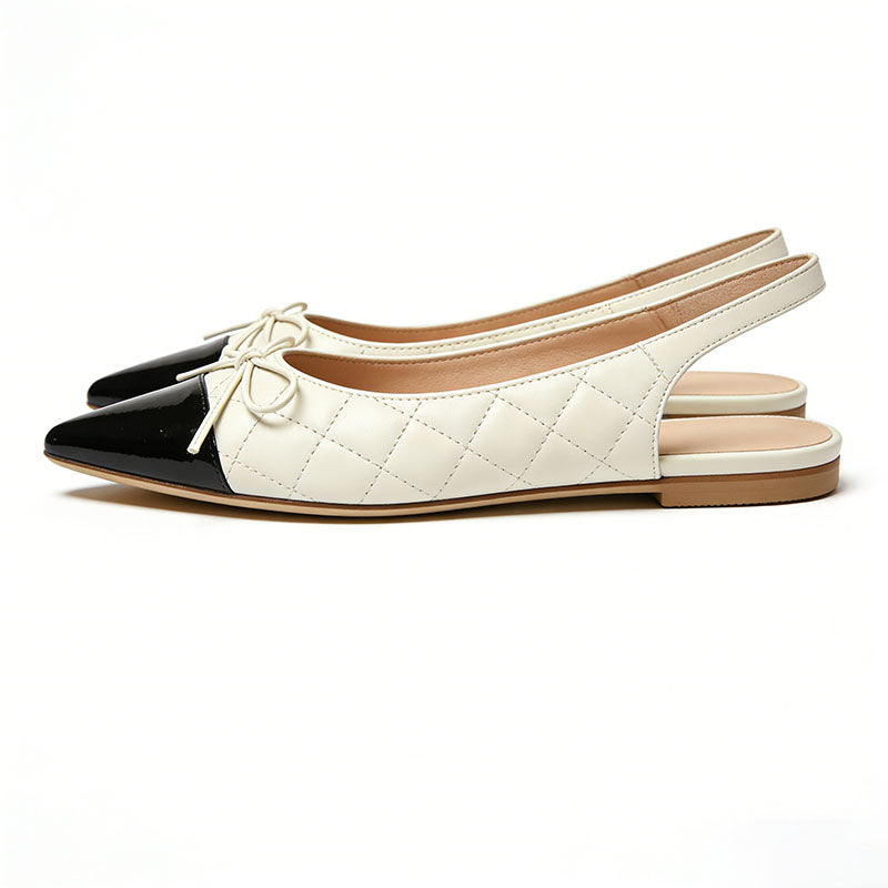 Women's Slingback Flats Elegant Multi Occasion Commuter Date Shoes