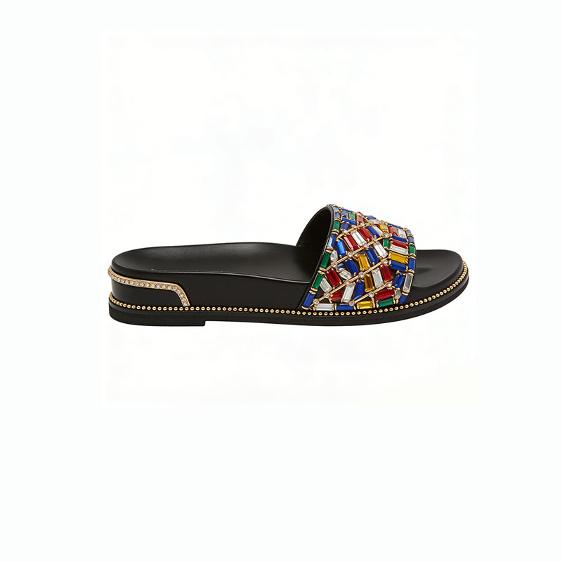Comfortable Open Toe Outdoor Daily Versatile Fashion Elegant Women's Slippers