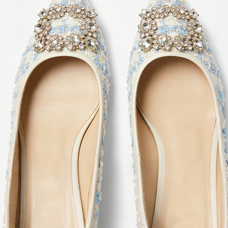 Elegant Pointed Toe Temperament Commuter Versatile Ballet Flats