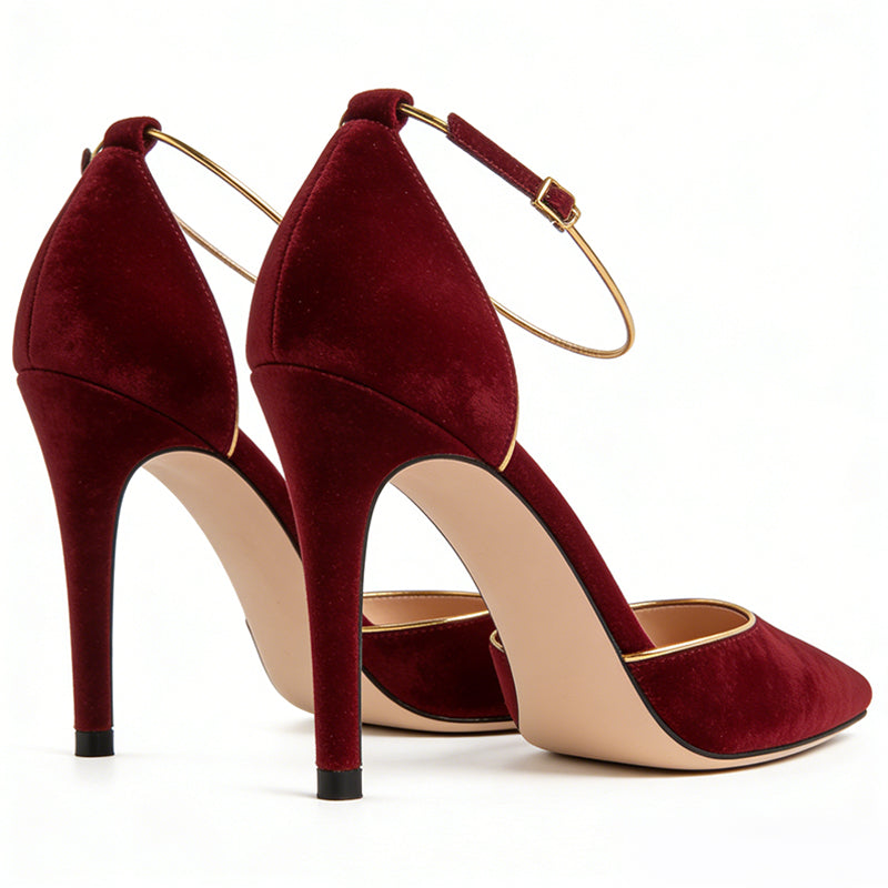 Pointed Toe Stiletto Exquisite Elegant Temperament High Heels