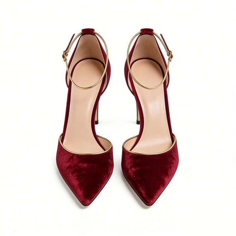 Pointed Toe Stiletto Exquisite Elegant Temperament High Heels