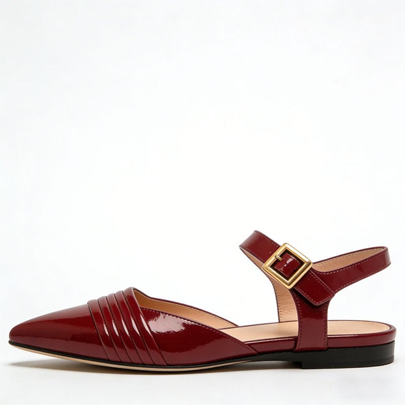 Elegant Slingback Flats Office Commuter Essential Item
