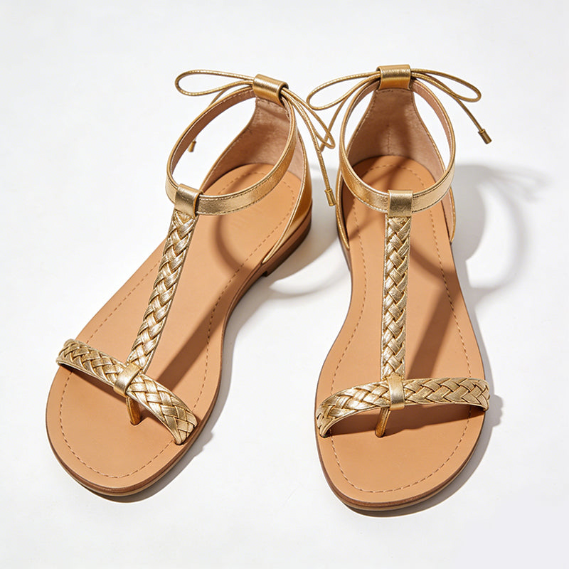 Women's Minimalist Chic Stylish Versatile Flat Sandals