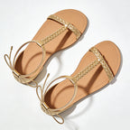 Women's Minimalist Chic Stylish Versatile Flat Sandals