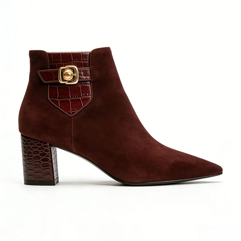 Simple Pointed Toe Women's Low Boots