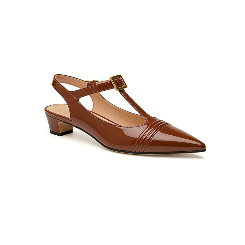 Low Heel Slingback Shoes Daily Commuter Versatile Style