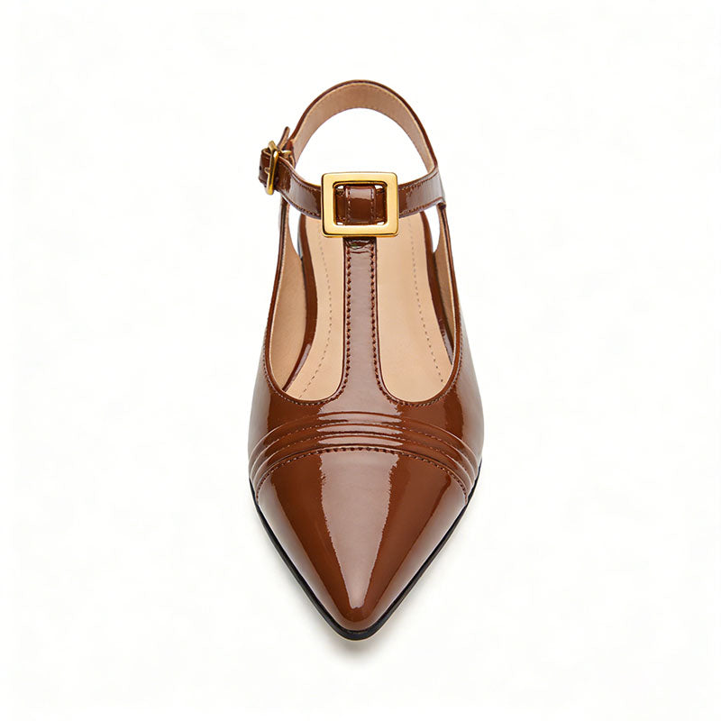 Low Heel Slingback Shoes Daily Commuter Versatile Style