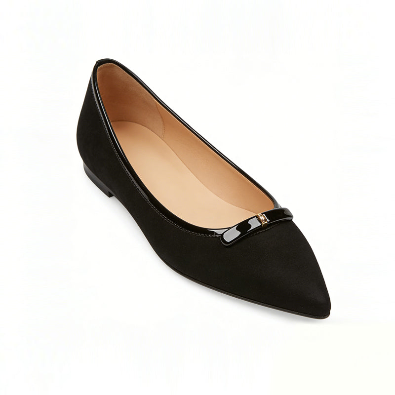 Minimalist Elegant Sleek Office Commuter Ballet Flats