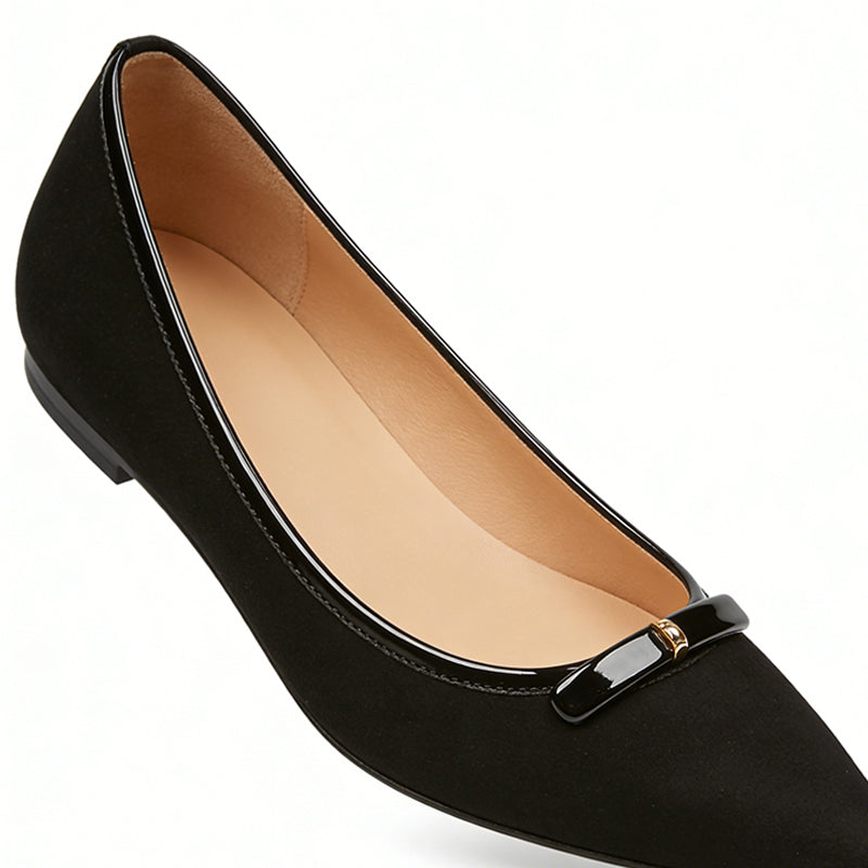 Minimalist Elegant Sleek Office Commuter Ballet Flats