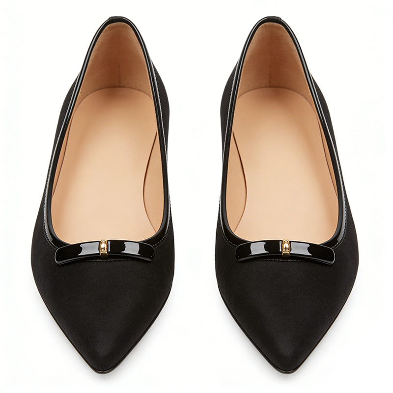Minimalist Elegant Sleek Office Commuter Ballet Flats
