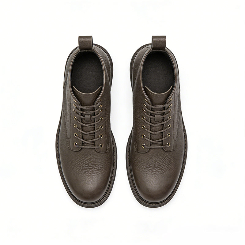 Fashionable Simple And Casual Lace Up Women's Ankle Boots