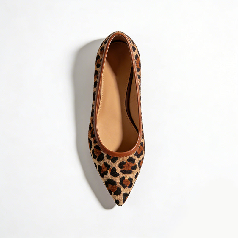 Casual Stylish Streetwear Pointed Toe Ballet Flats