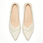 Slingback Flats Gentle Lines Comfortable Daily Commuter Shoes