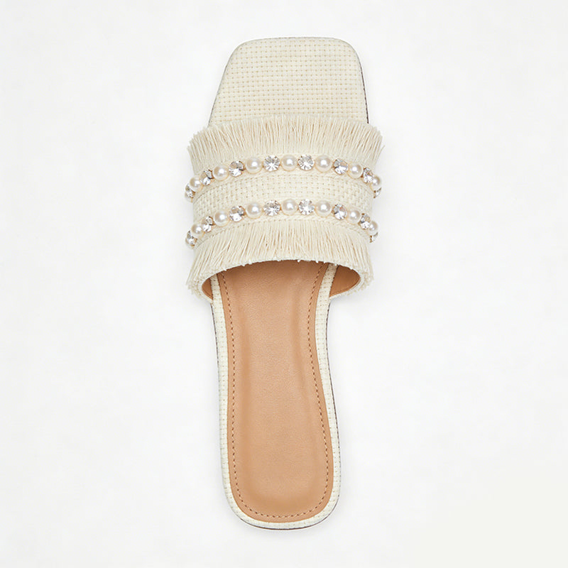 Fresh Vacation Style Daily Casual Comfortable Chic Women's Slippers