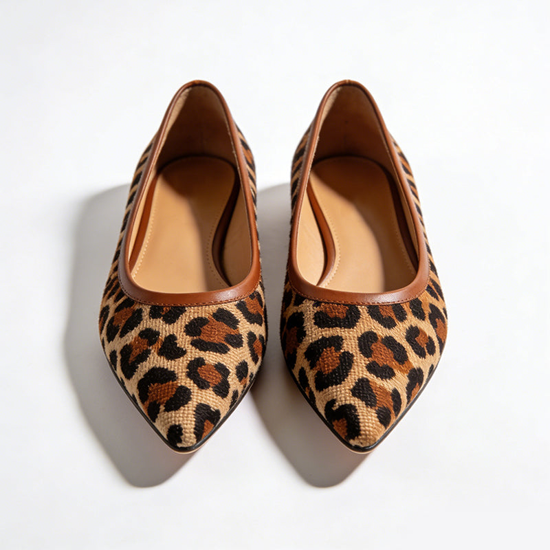 Casual Stylish Streetwear Pointed Toe Ballet Flats
