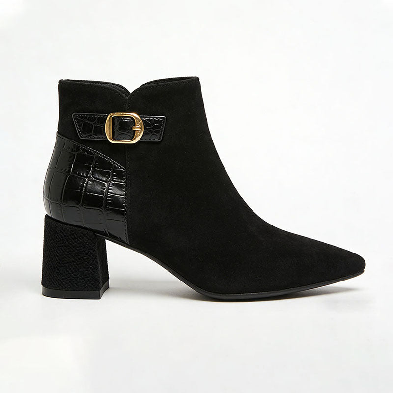 Simple And Fashionable Stiletto Heel Women's Low Boots