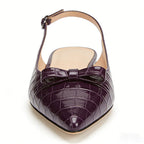 Slingback Flats Office Casual Dual Purpose Footwear