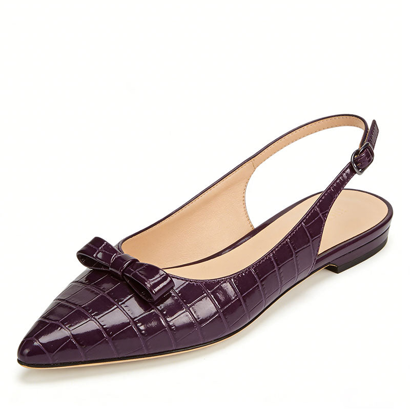 Slingback Flats Office Casual Dual Purpose Footwear