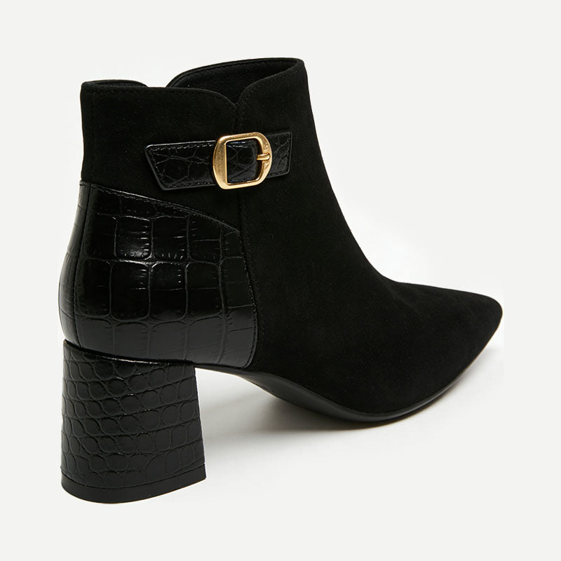 Simple And Fashionable Stiletto Heel Women's Low Boots