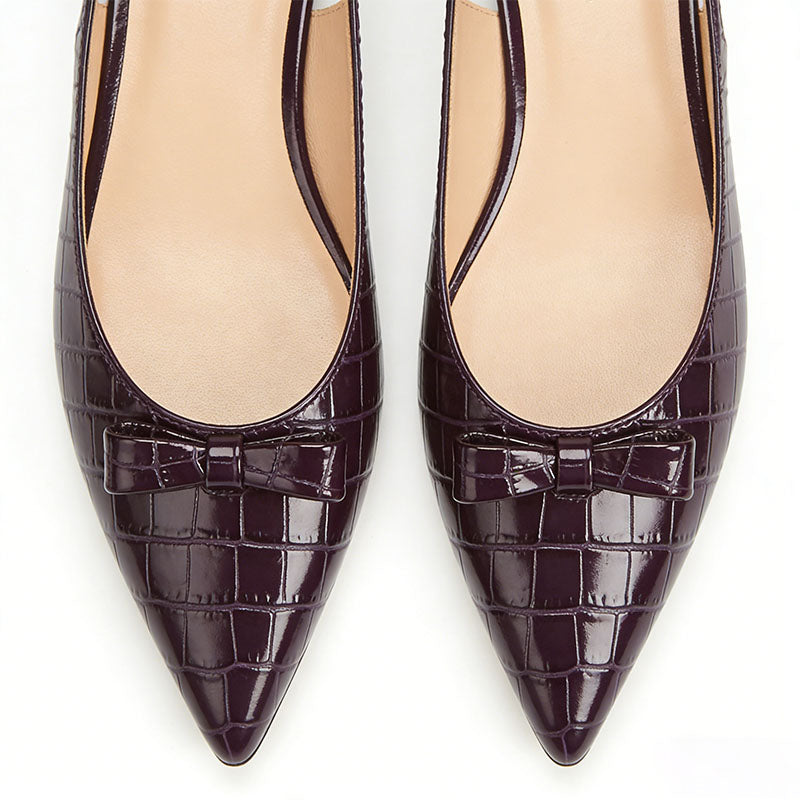Slingback Flats Office Casual Dual Purpose Footwear