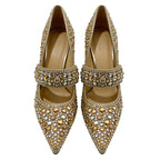Pointed Toe Stiletto Luxury Dazzling Banquet Star High Heels