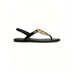 Women's Fashion Unique Daily Commuter Flip Flop Flat Sandals