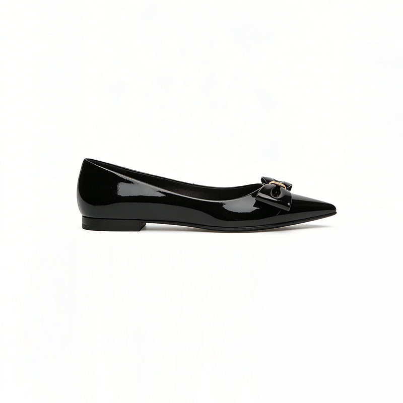 Minimalist Sleek Commuter Pointed Toe Ballet Flats