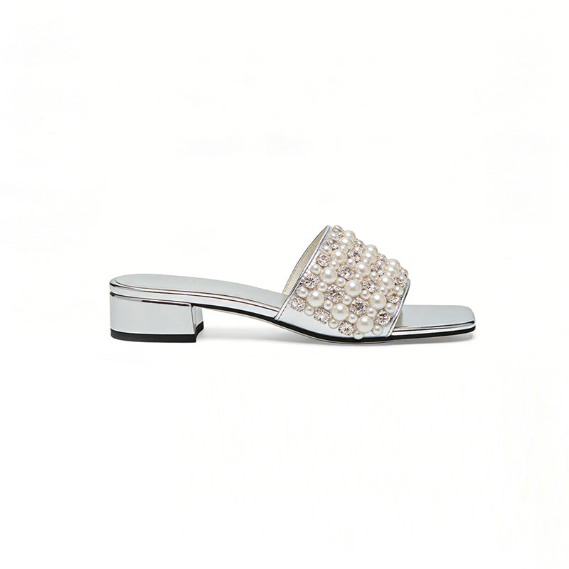 Shiny Eye Catching Dating Commute Exquisite Women's Slippers