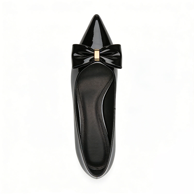 Minimalist Sleek Commuter Pointed Toe Ballet Flats