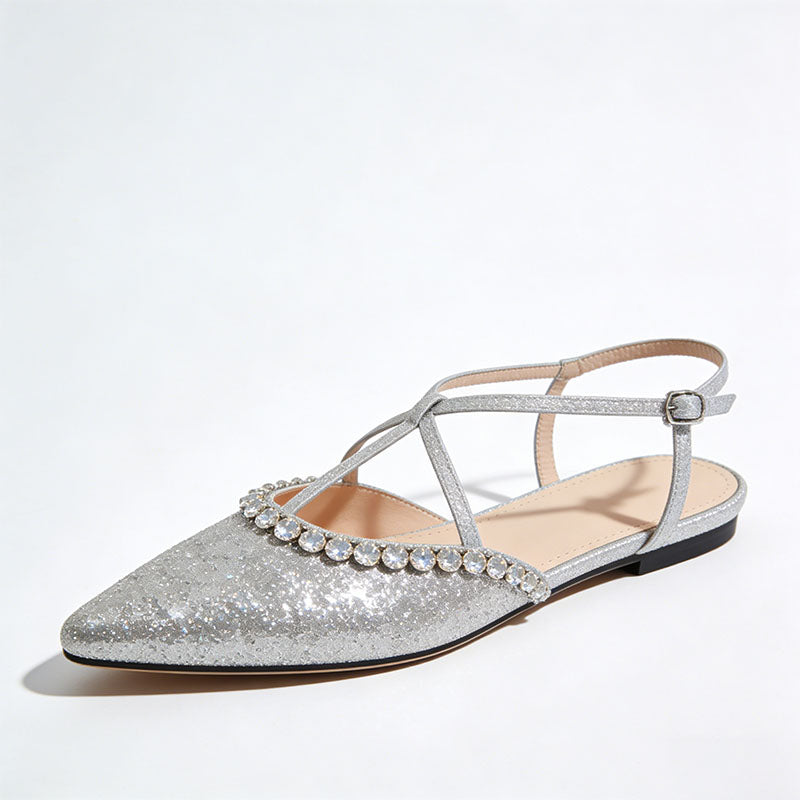 Slingback Flats Trendy Design Eye Catching Style