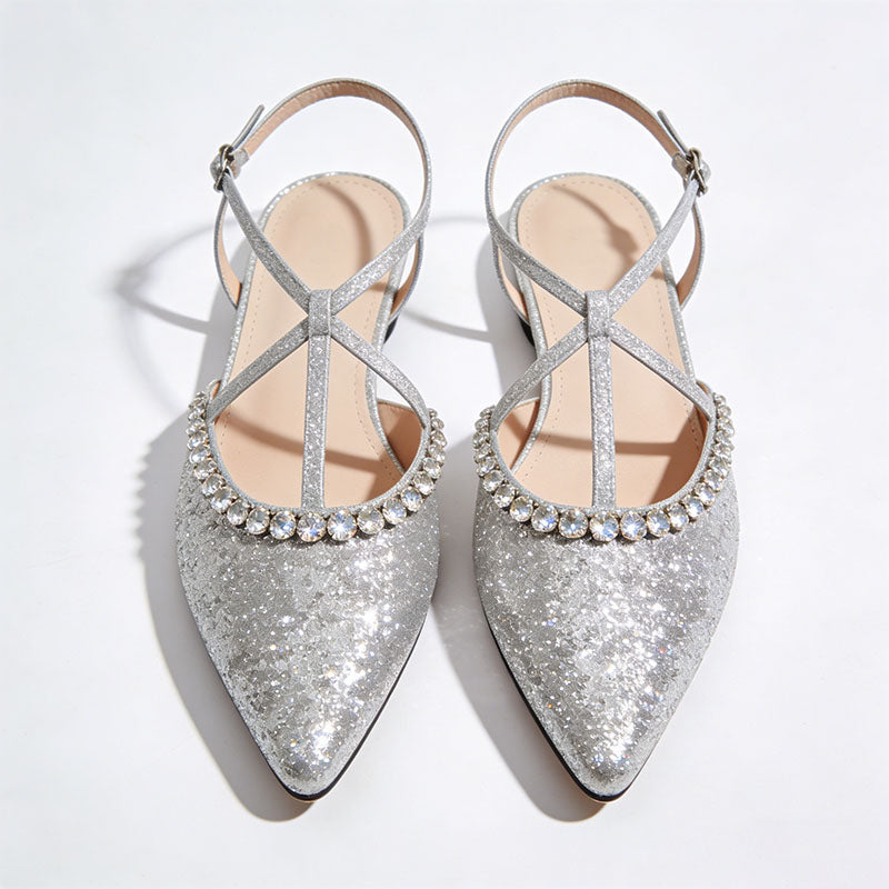 Slingback Flats Trendy Design Eye Catching Style