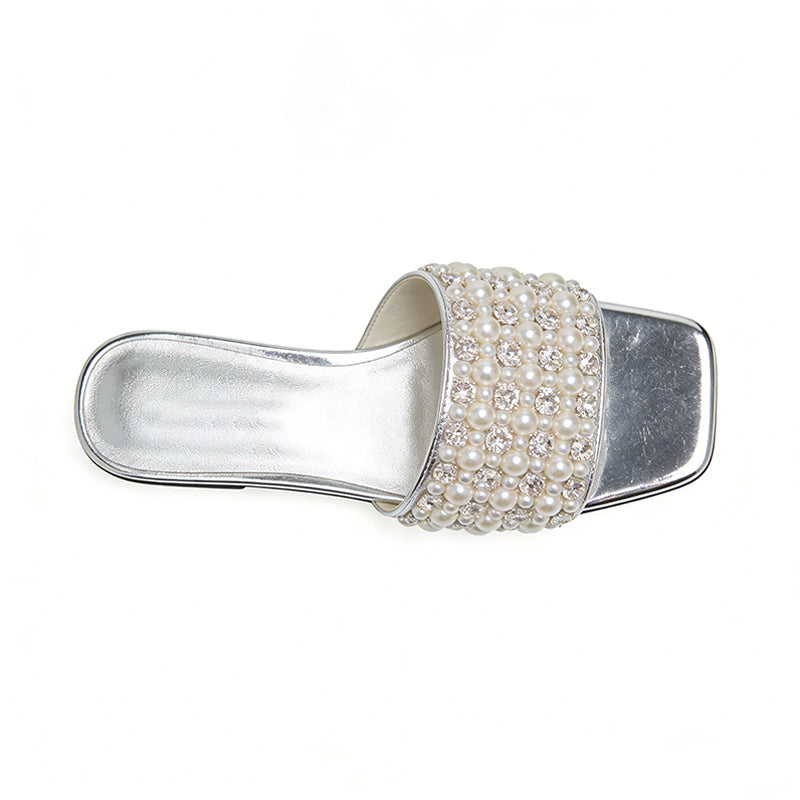 Shiny Eye Catching Dating Commute Exquisite Women's Slippers