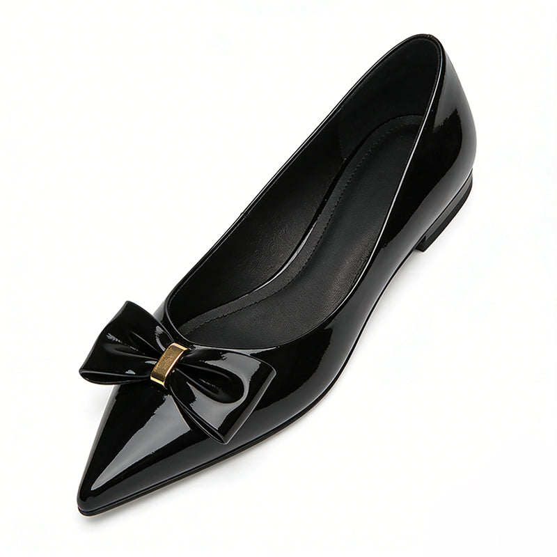 Minimalist Sleek Commuter Pointed Toe Ballet Flats