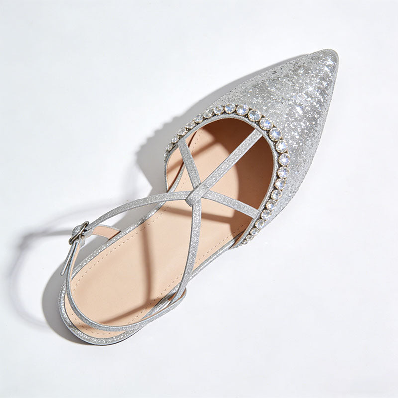 Slingback Flats Trendy Design Eye Catching Style