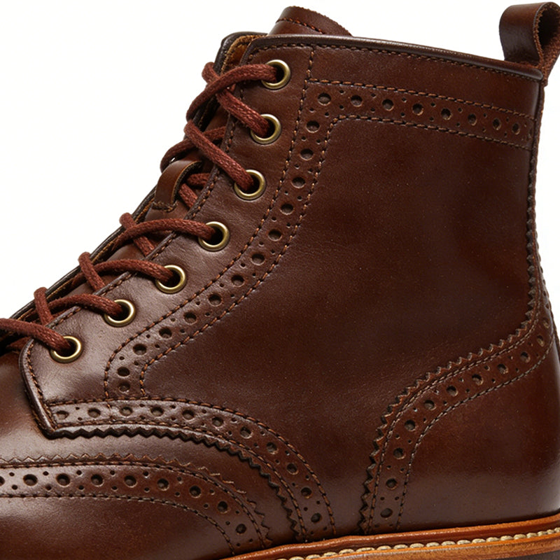 Classic Retro Lace Up Women's Ankle Boots