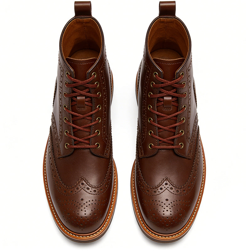 Classic Retro Lace Up Women's Ankle Boots