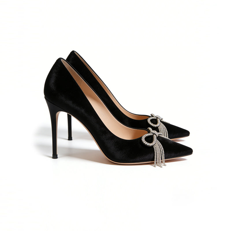 Pointed Toe Exquisite Luxury Office Dinner Versatile High Heels