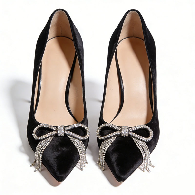 Pointed Toe Exquisite Luxury Office Dinner Versatile High Heels
