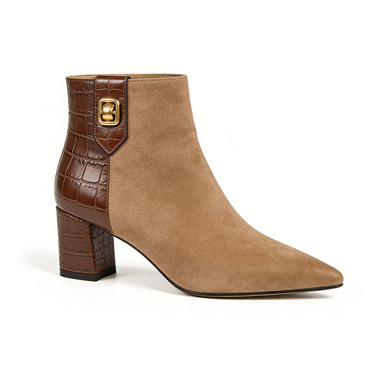 Simple And Comfortable Women's Low Boots