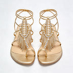 Fashion Premium Banquet Street Flip Flop Flat Sandals