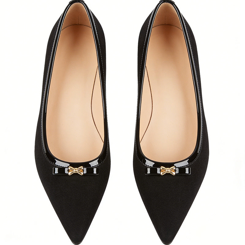 Minimalist Sleek Office Commuter Versatile Ballet Flats