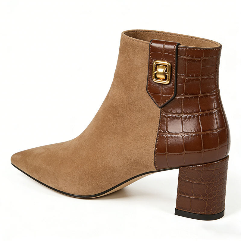 Simple And Comfortable Women's Low Boots