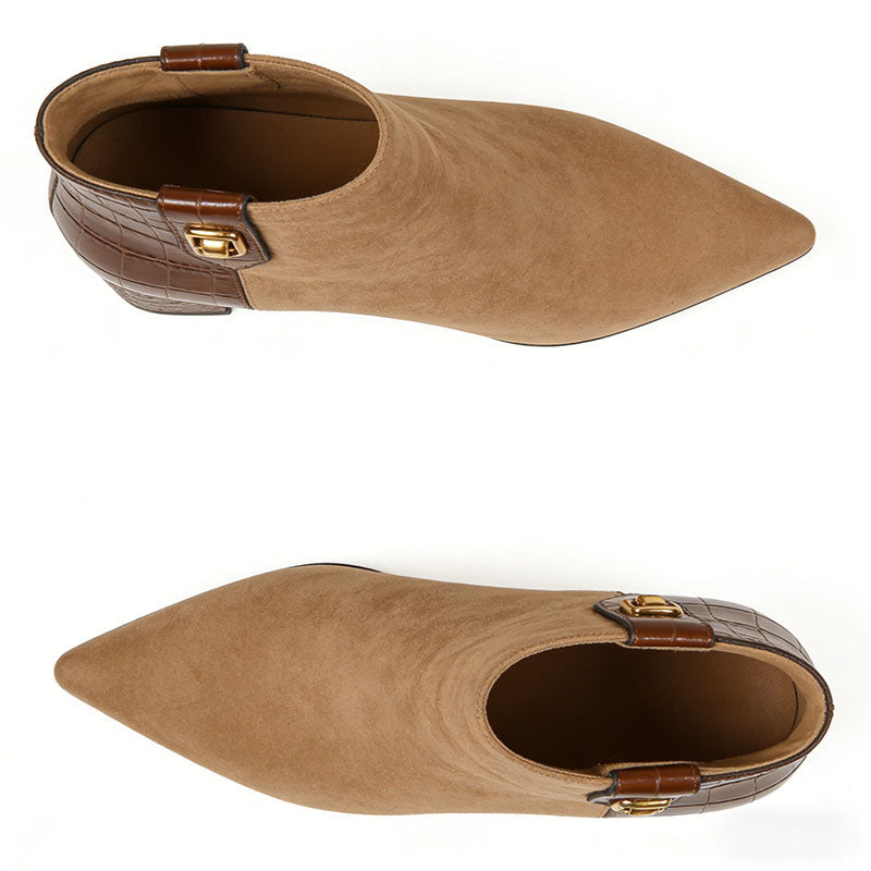 Simple And Comfortable Women's Low Boots