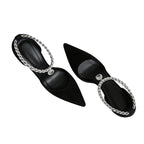 Exquisite Pointed Toe Stiletto Retro Style Women's Pumps