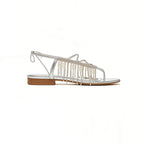 Elegant Exquisite Banquet Date Flip Flop Flat Sandals