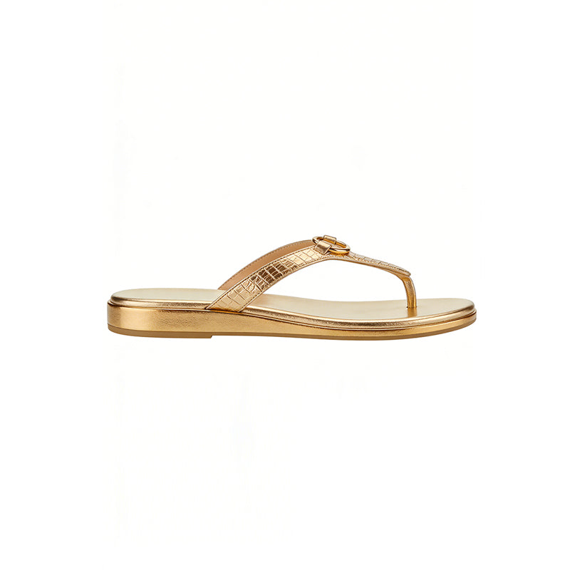 Flip Flop Strap Decorated Retro Chic Casual Street Women's Slippers